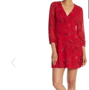 Madewell Faux Wrap Mini Dress